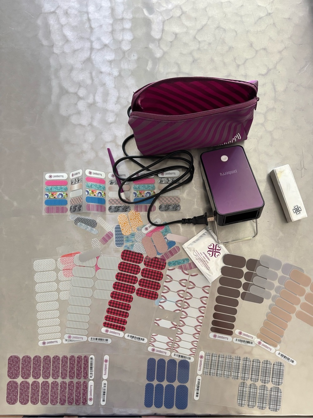 Jamberry Bundle B - Heater Wraps Tools Lot
